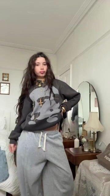 Scary Face Vintage Print Graphic Hoodie Product Image