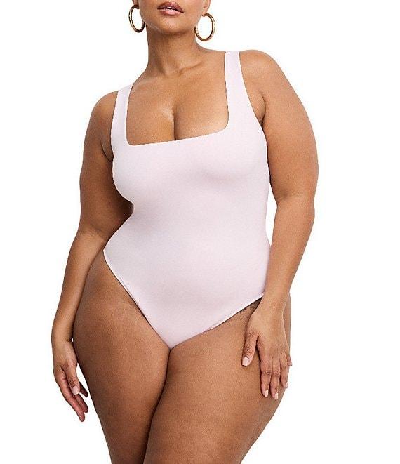 Good American Sculpting Square Neck Modern Tank Bodysuit Product Image