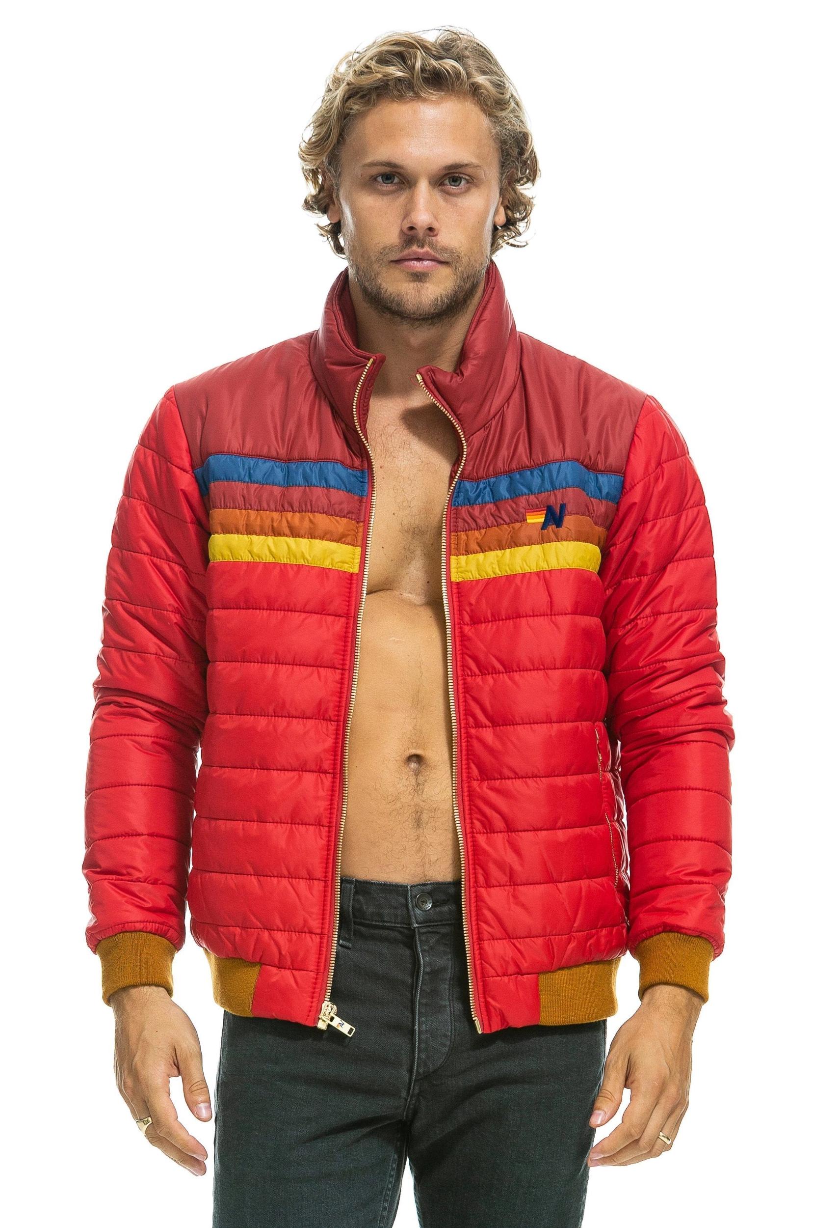 JOURNEY JACKET - CHERRY Male Product Image
