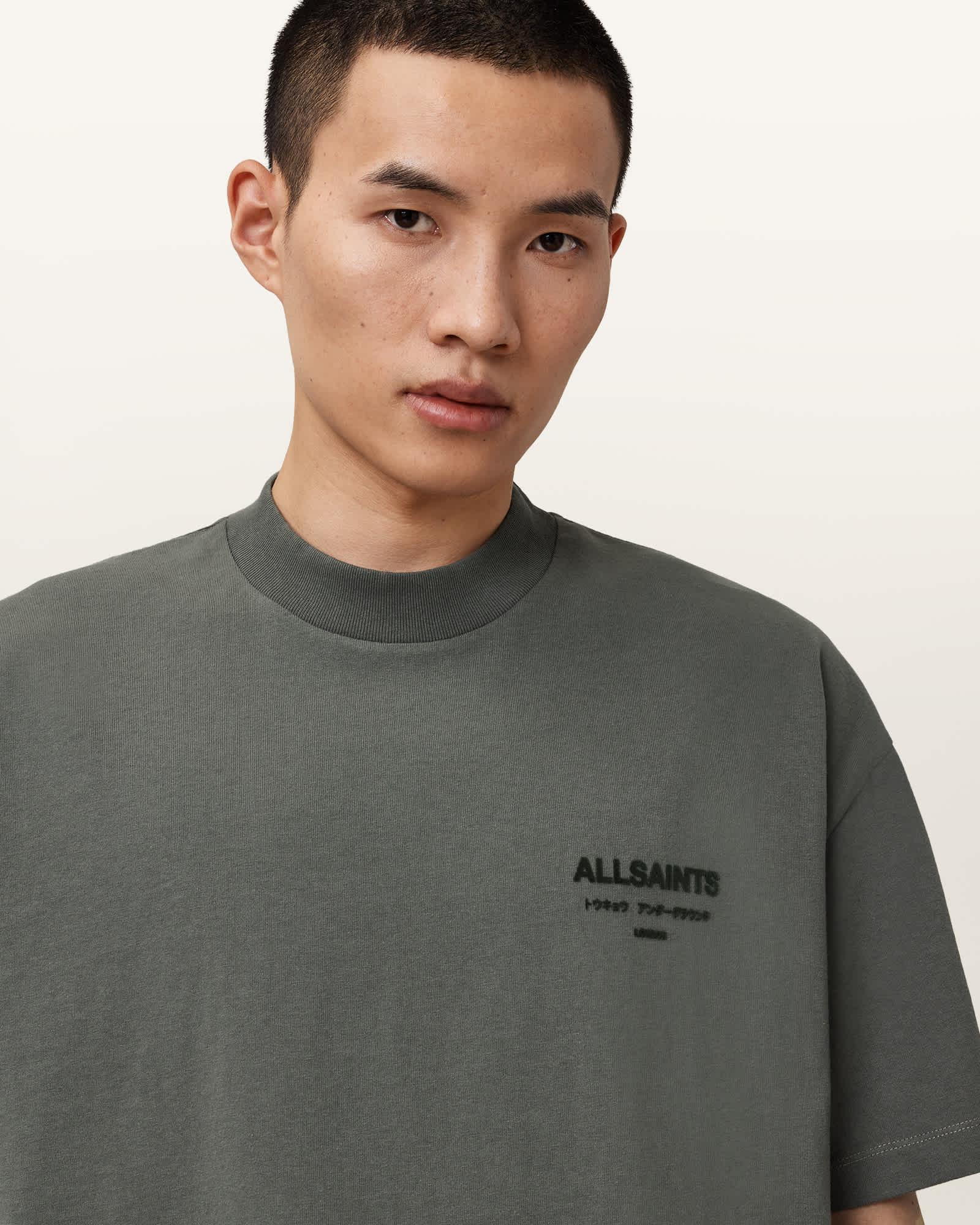 Xander Flocked Logo Oversized T-Shirt Product Image