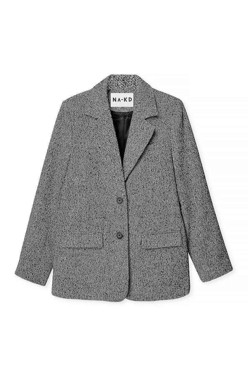 Oversized Twill Blazer Product Image