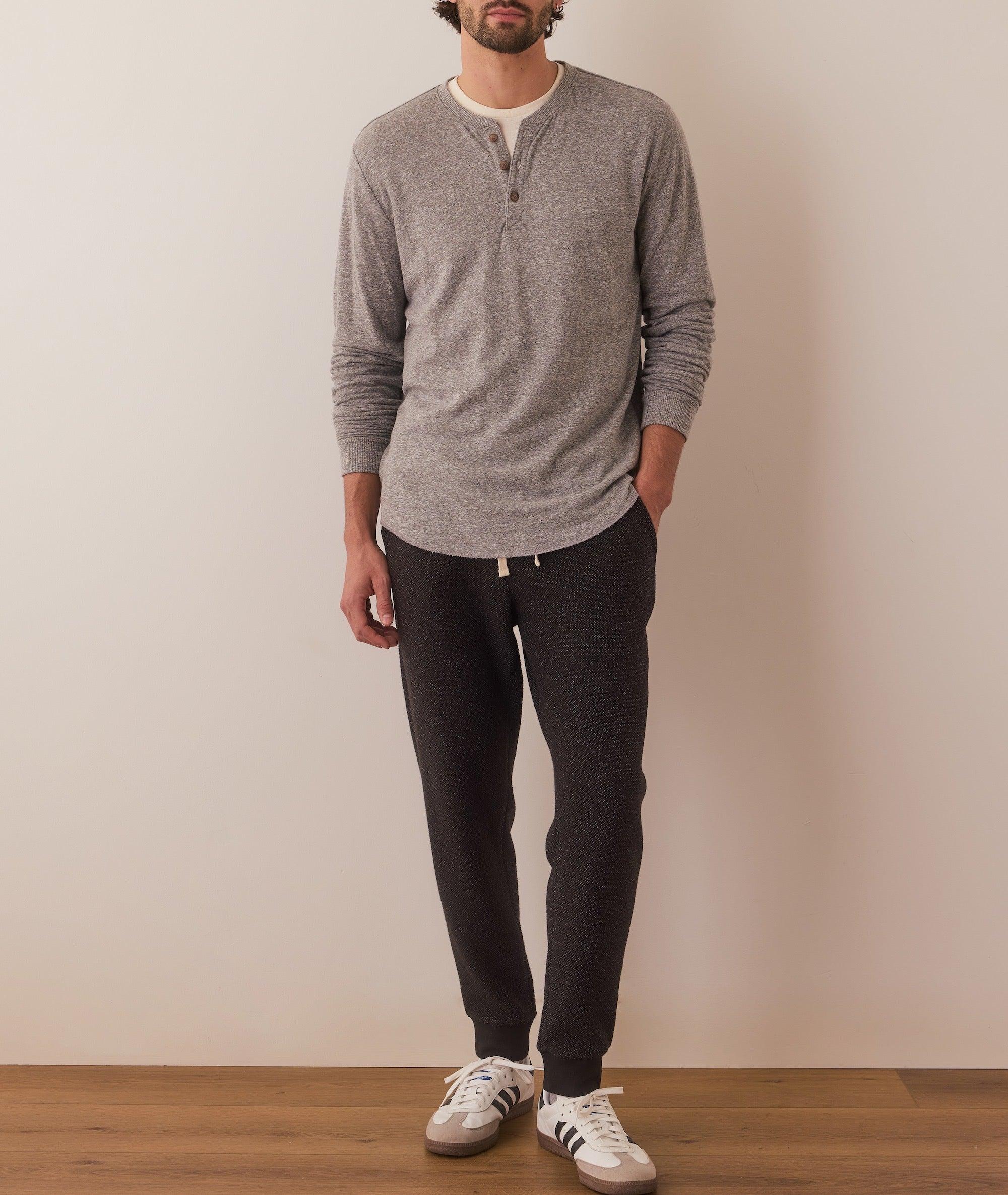 Textured Fleece Jogger Product Image