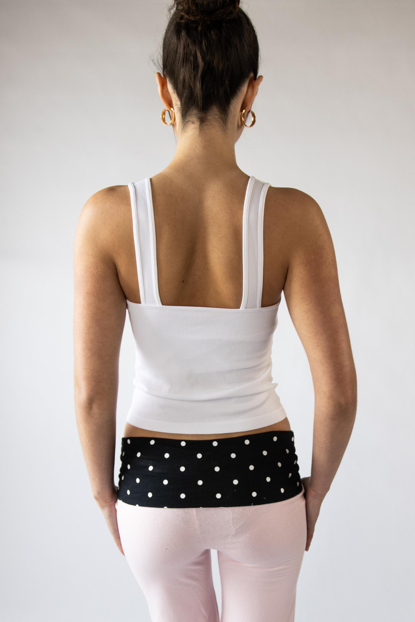 Padded Shelf Bra Ribbed Tank Top Product Image