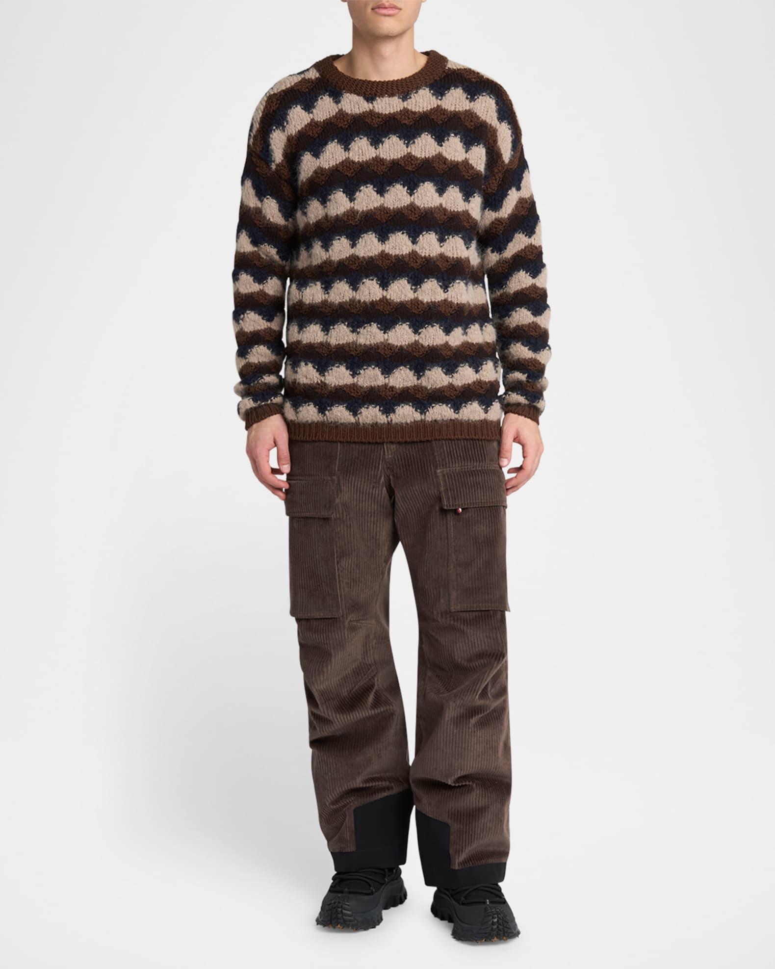 Men's Wool Patterned Sweater Product Image