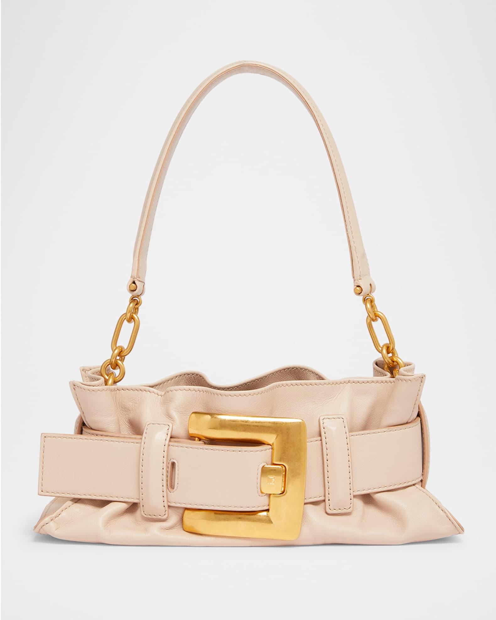 Anthem Mini Buckle Shoulder Bag in Calfskin Leather  Product Image