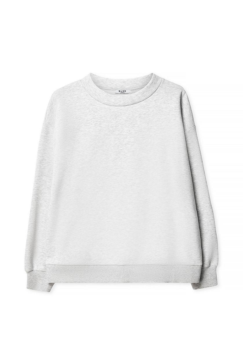 High Neck Detail Sweatshirt Product Image