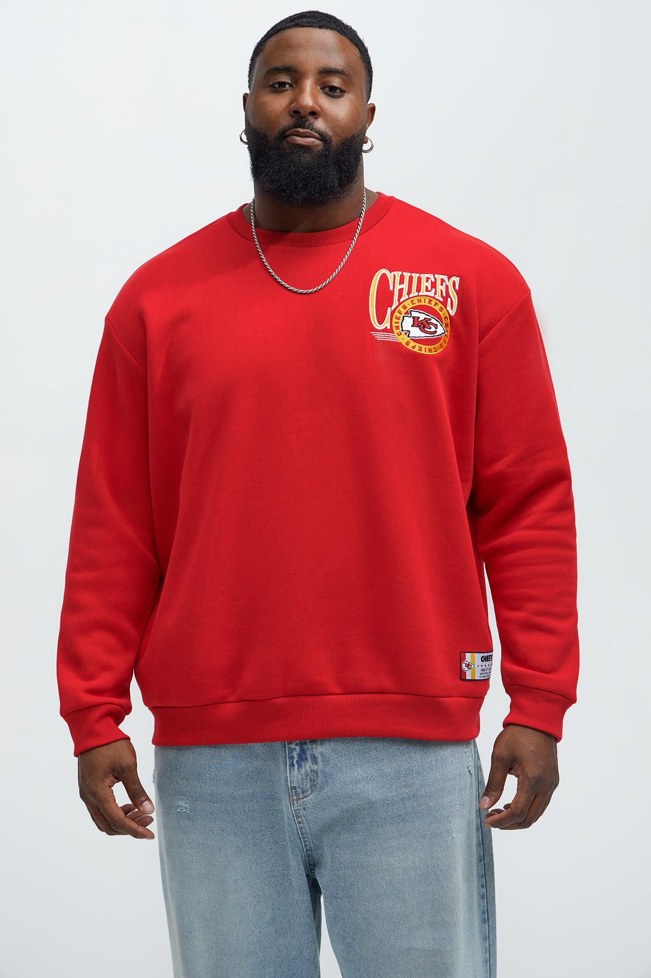 Chiefs Crew Neck Sweatshirt - Red Product Image