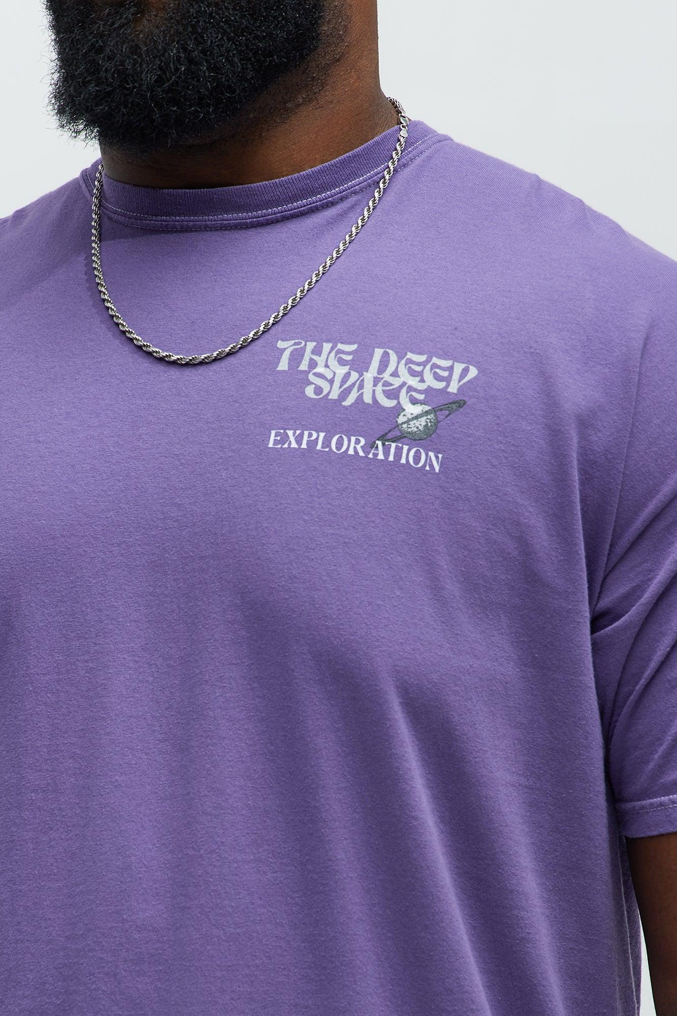 The Deep Space Exploration Short Sleeve Tee - Purple Product Image