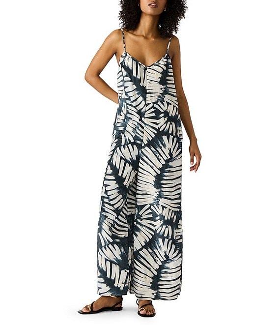 Steve Madden Desdemona Printed Sleeveless Jumpsuit Product Image