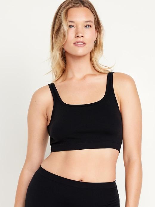 Seamless Ribbed Bralette Product Image
