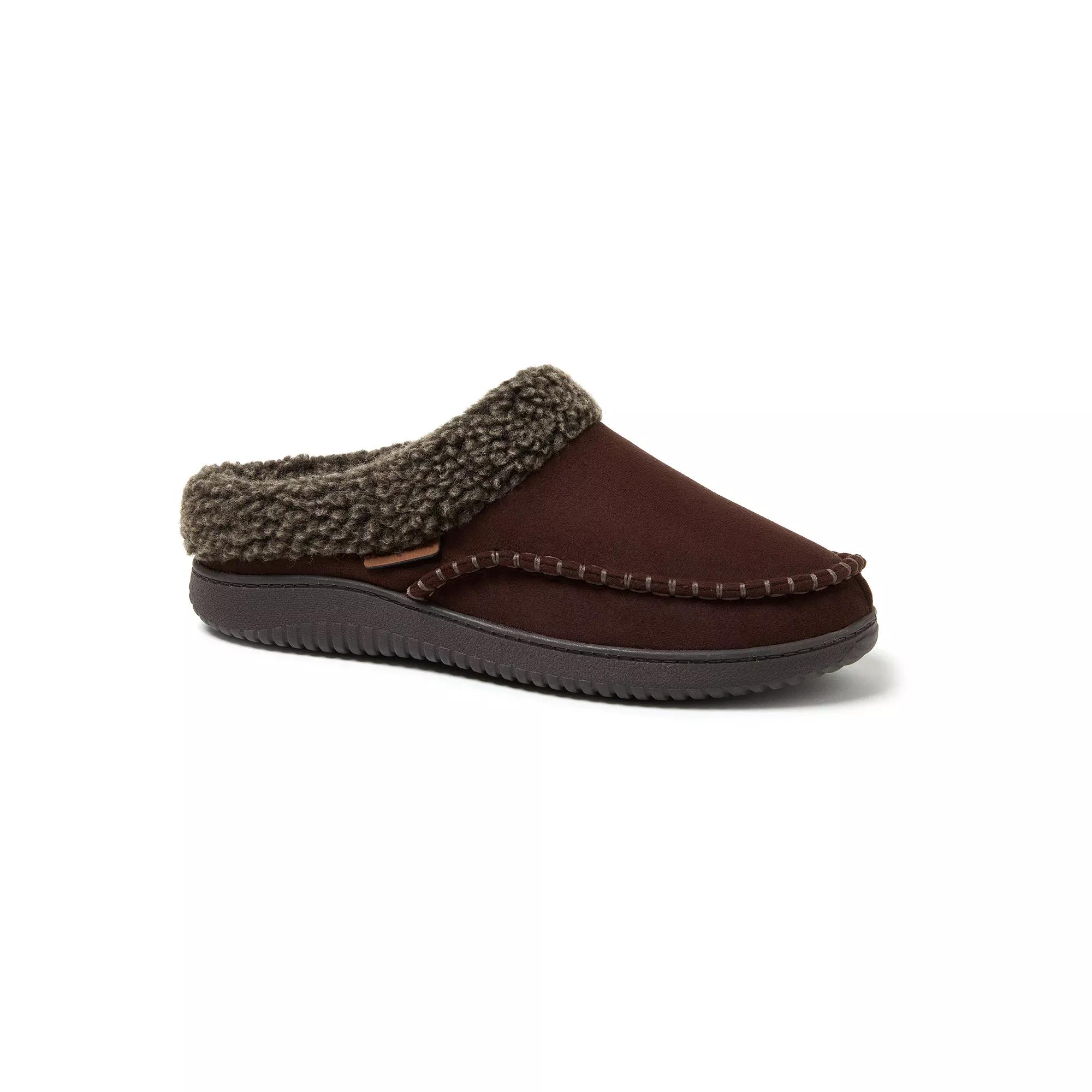 Dearfoams Marshall Microsuede Men's Clog Slippers,  Product Image