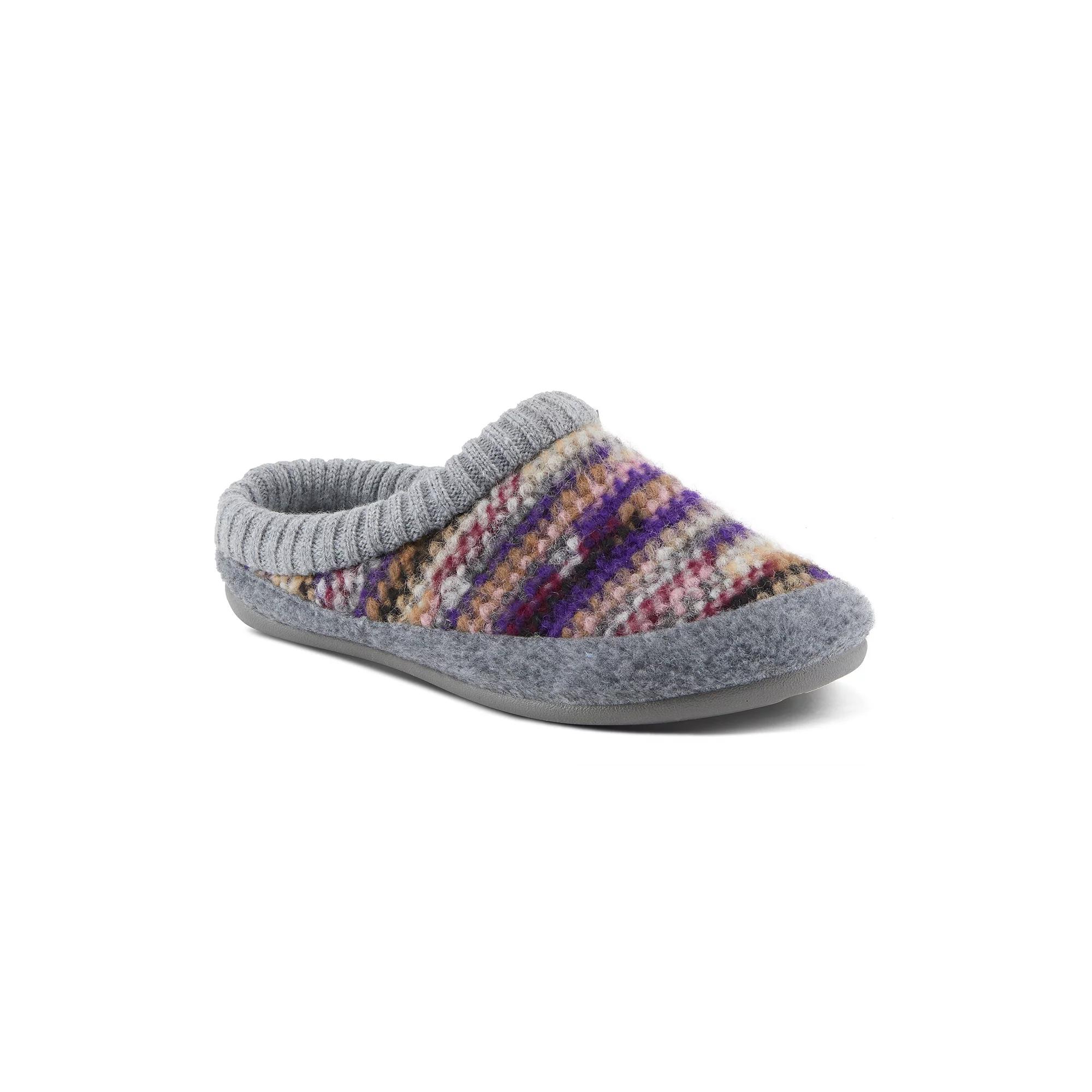 Flexus by Spring Step Gelina Women's Wool Slippers, Size: 39, Purple Team Product Image