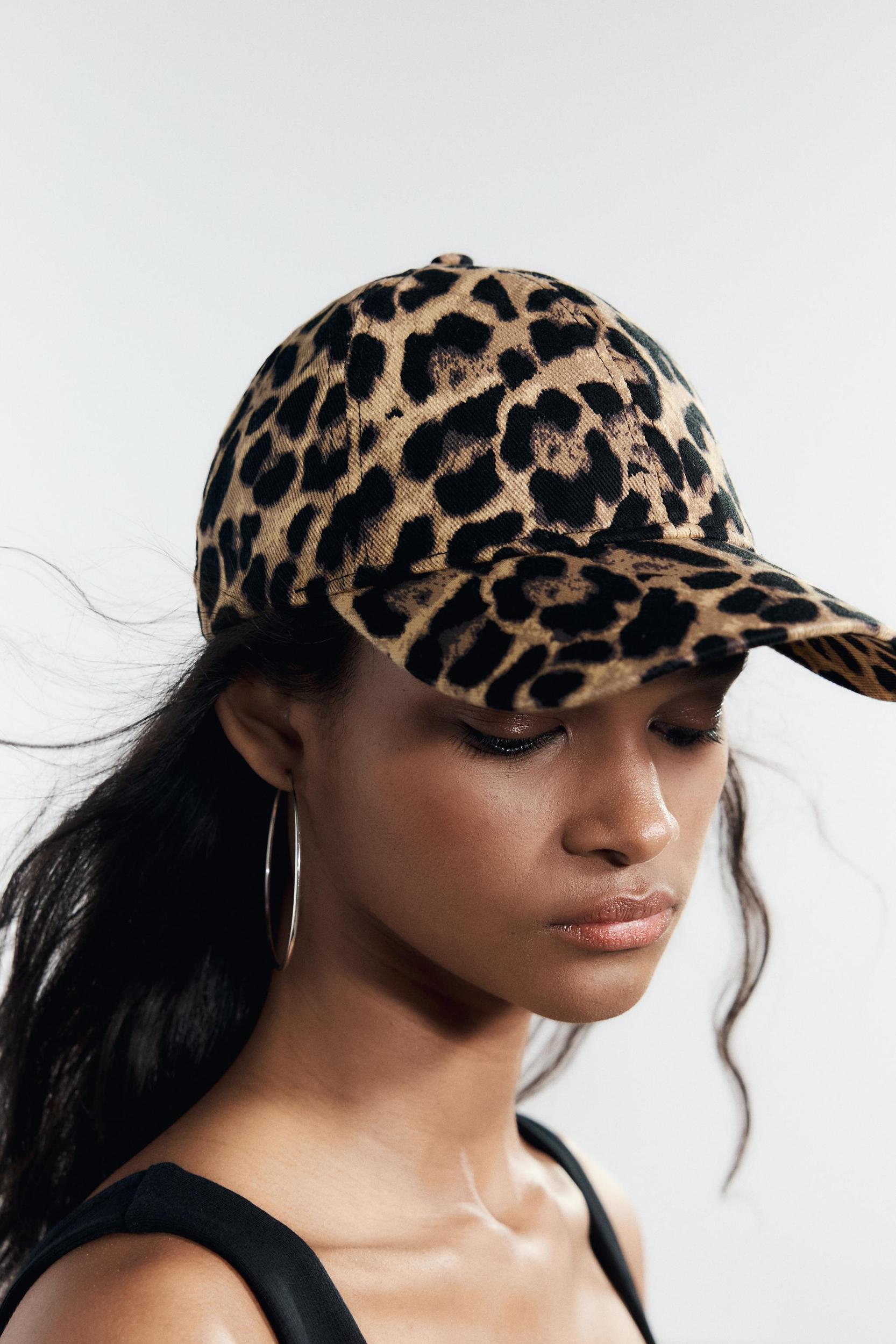 ANIMAL PRINT TWILL CAP Product Image
