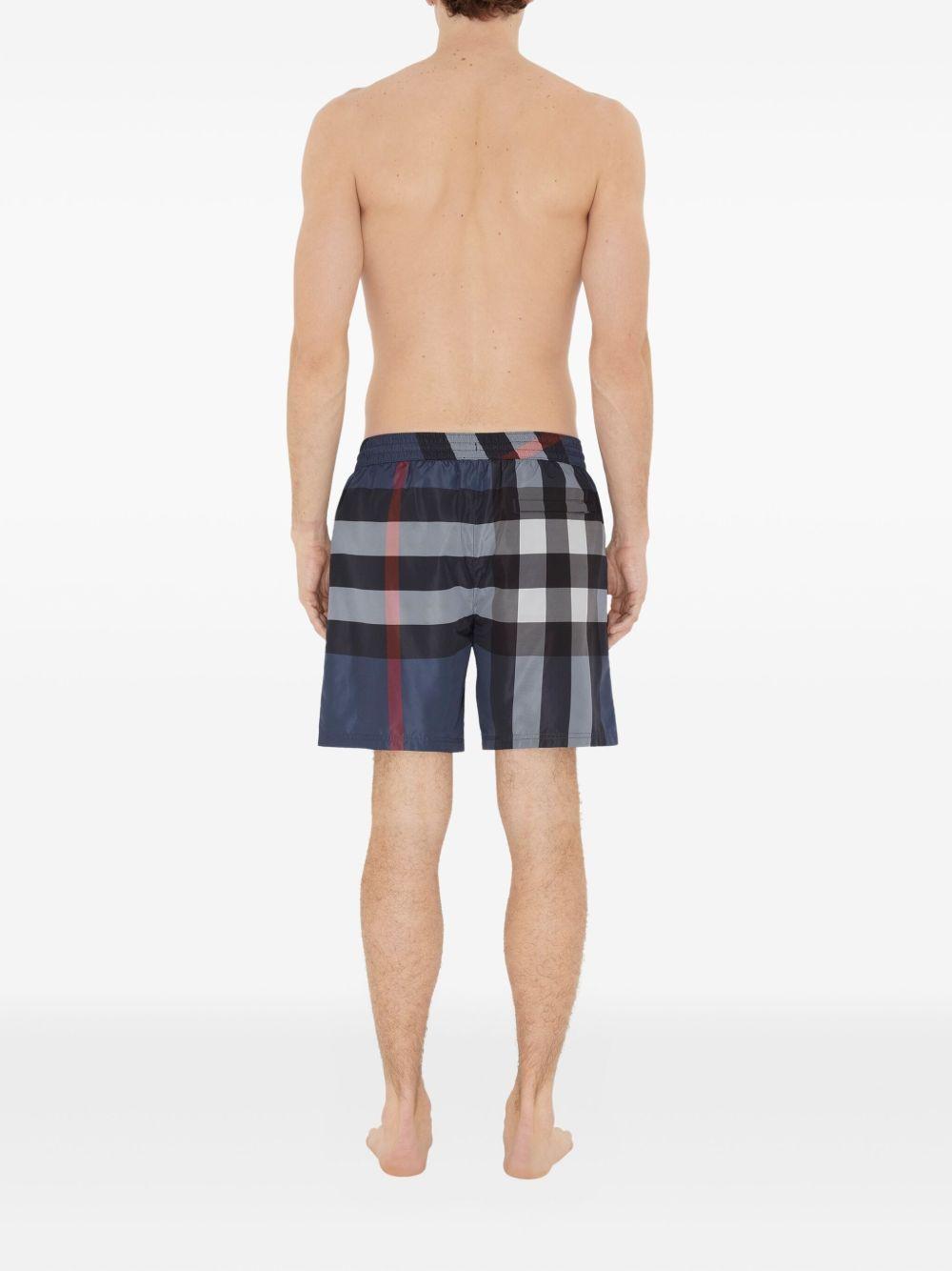 checked swim shorts Product Image