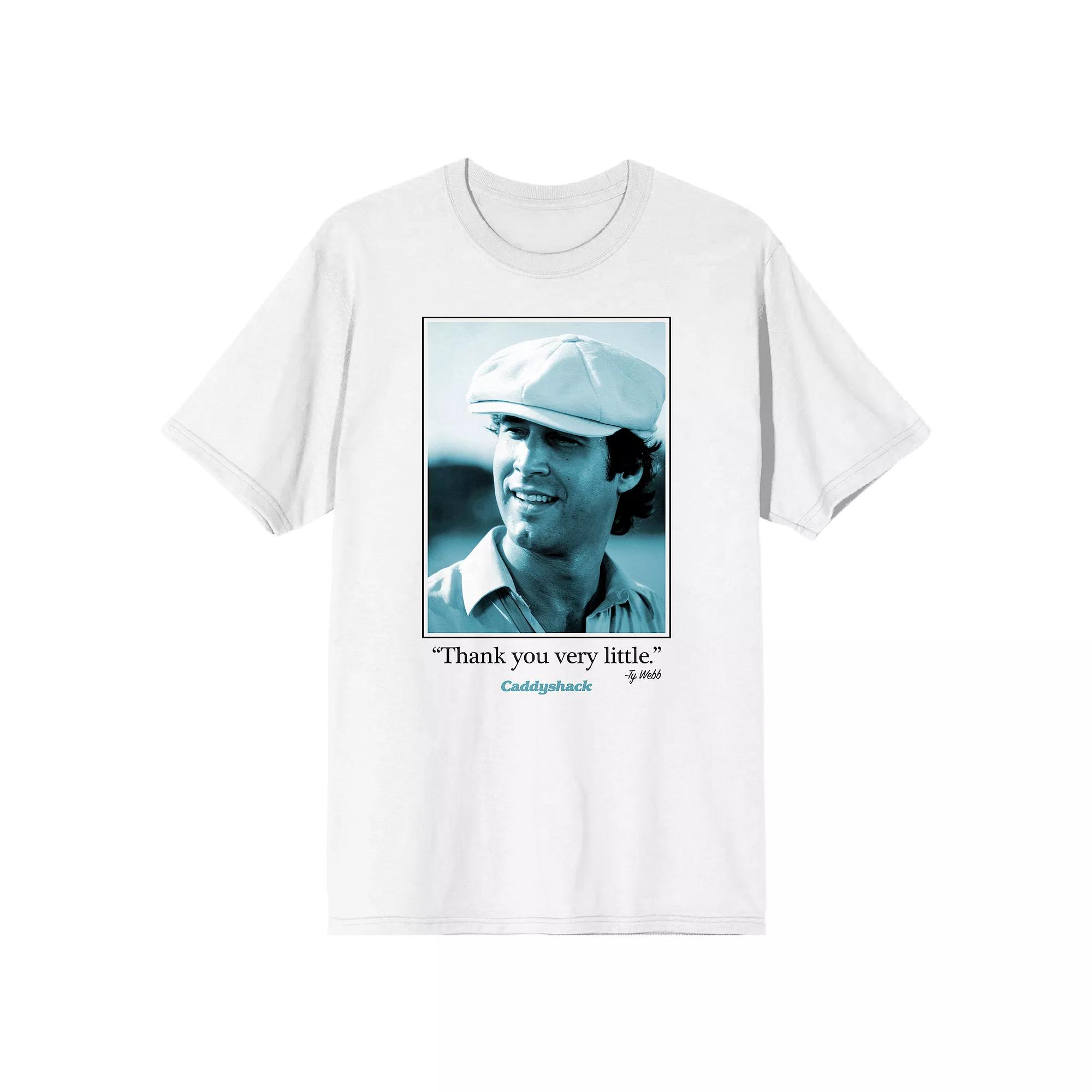 Men's Caddyshack Ty Webb Thank You Short Sleeve Graphic T-Shirt,  Product Image