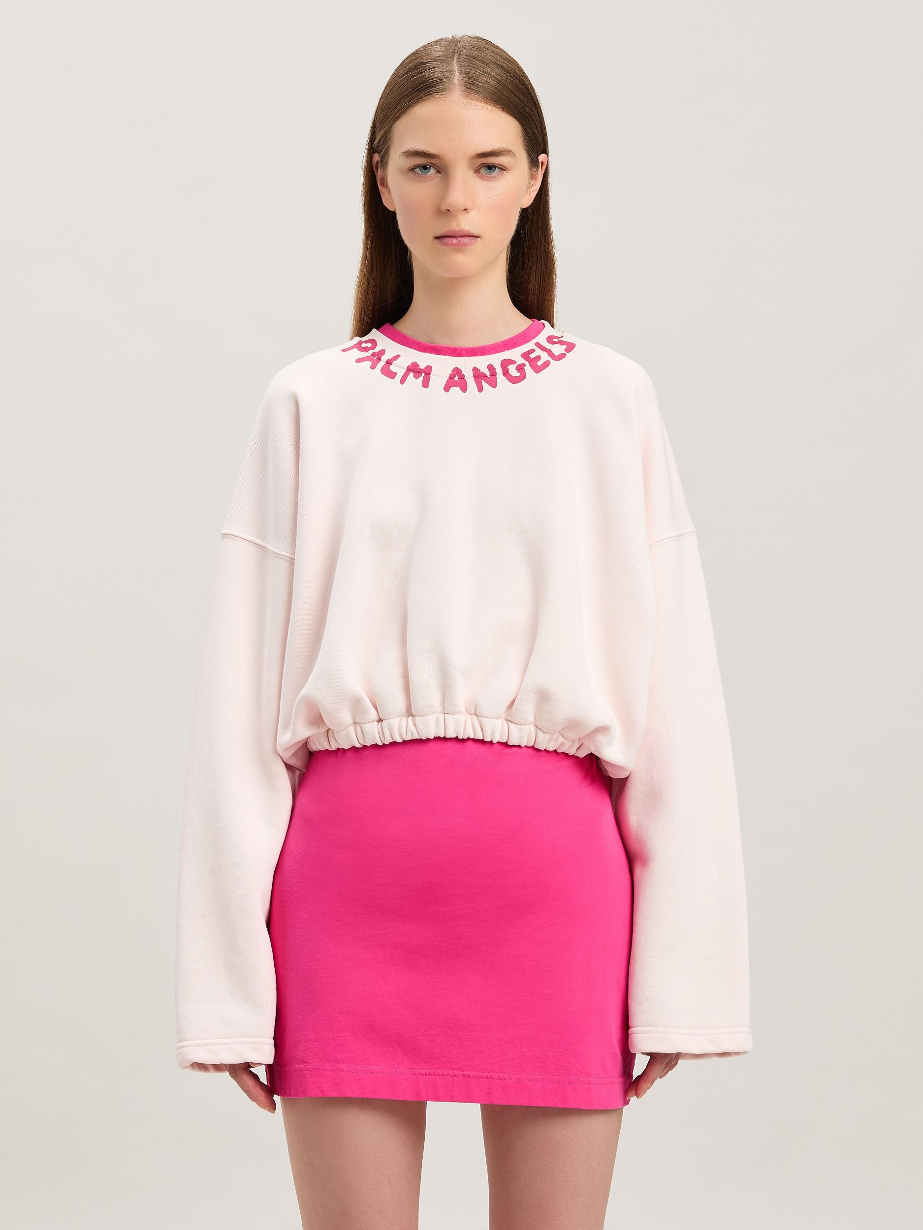 SEASONAL LOGO DRAWSTRING CREW SOFT PINK Product Image