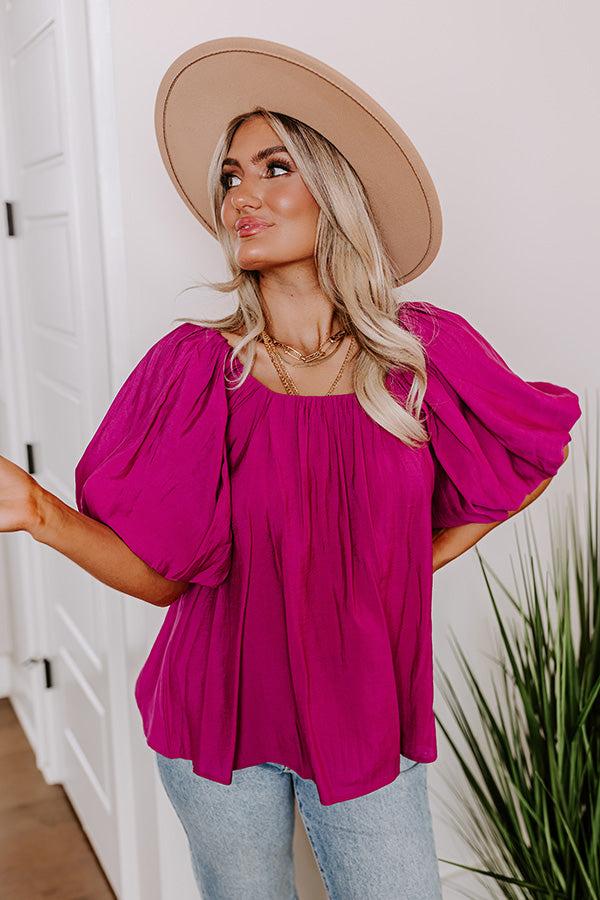 City Dream Shift Top In Orchid Product Image