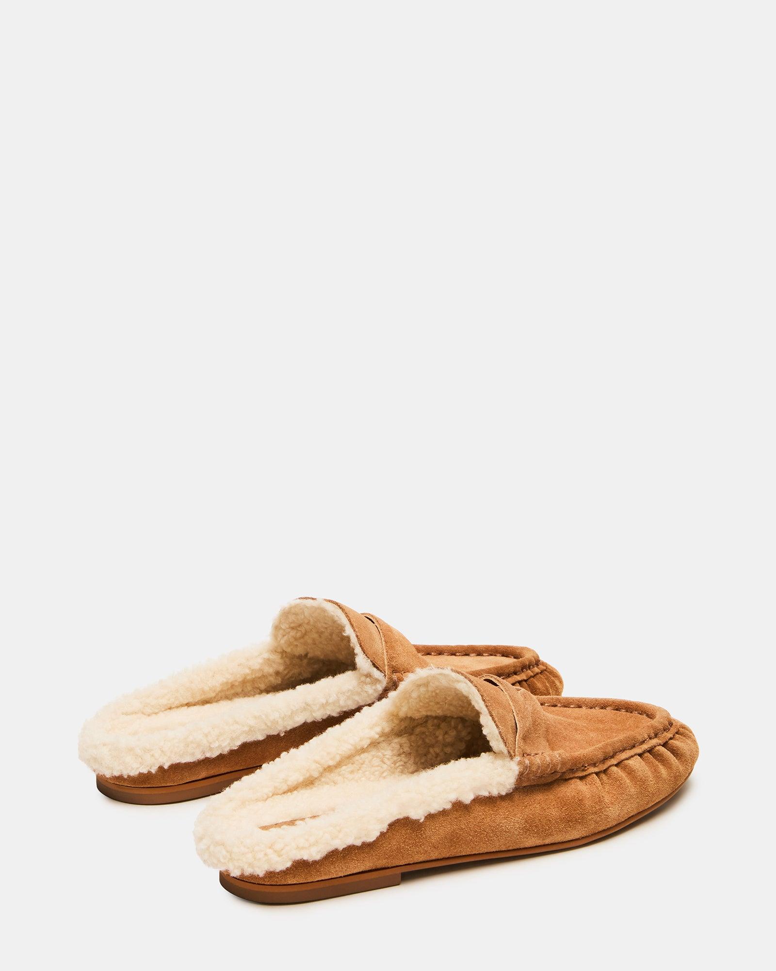 RAFE FAUX FUR TAN SUEDE Female Product Image