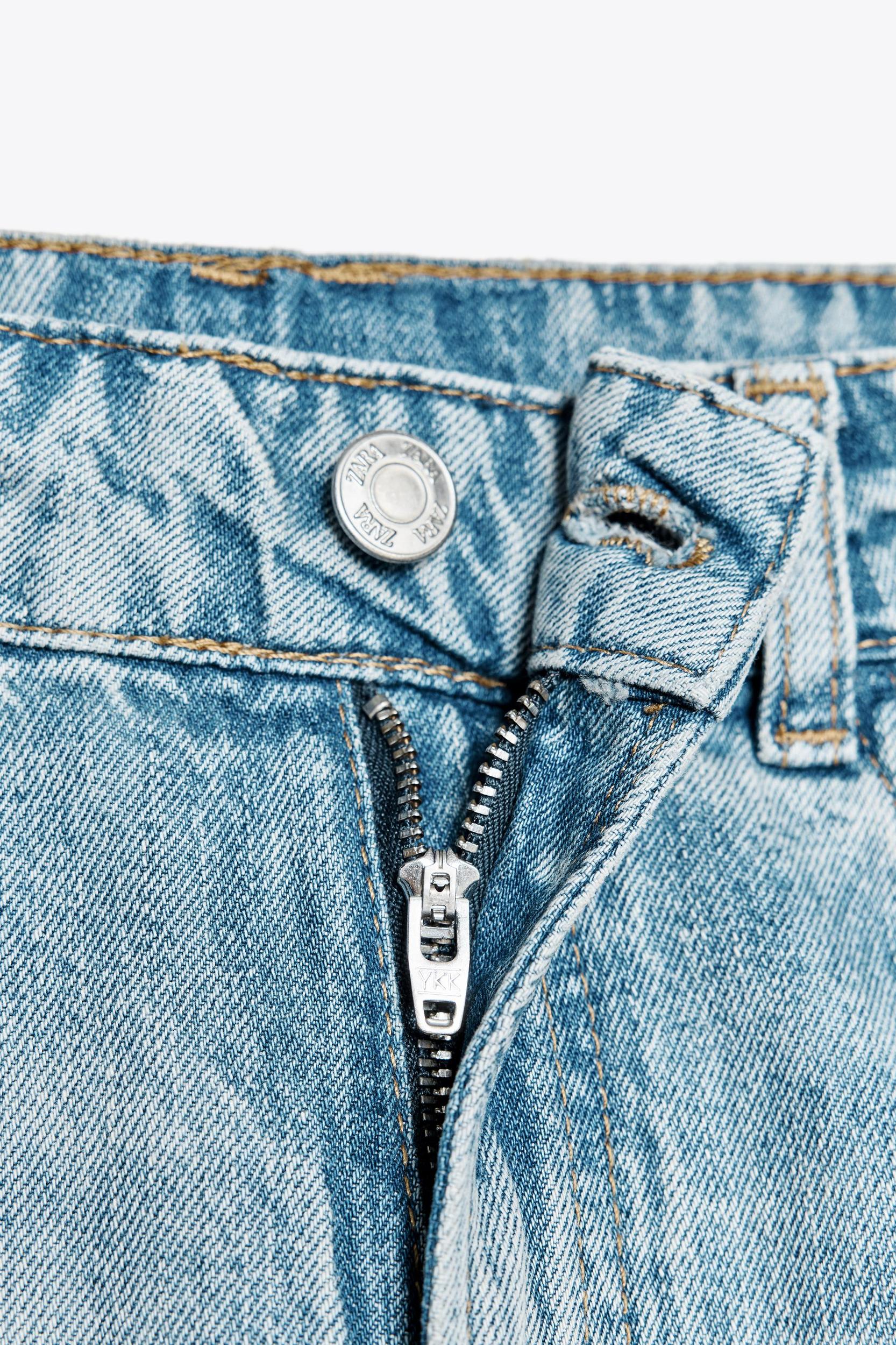 Z1975 MID-RISE DENIM BERMUDA SHORTS Product Image