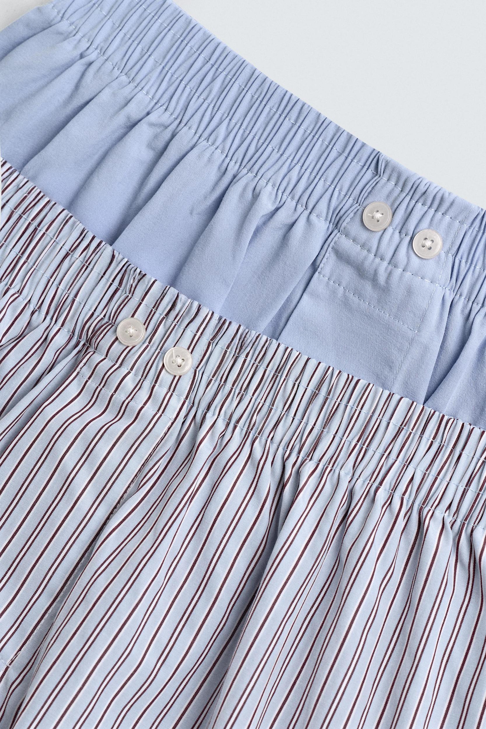 COMBINATION POPLIN BOXERS 2-PACK Product Image