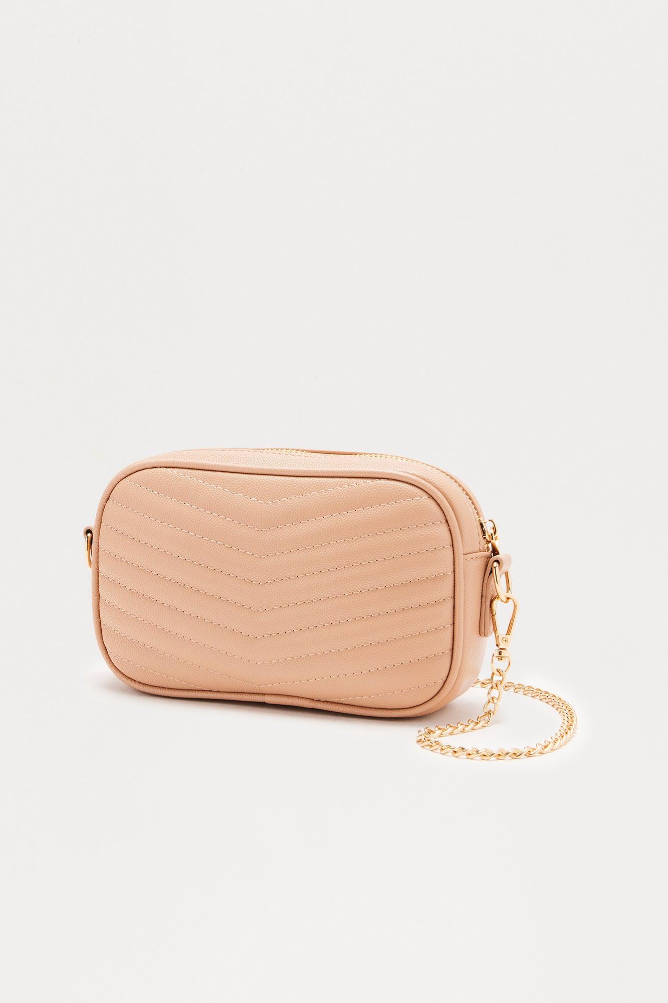 Annalise Crossbody Handbag - Nude Product Image