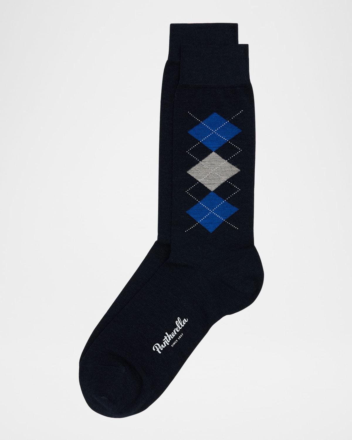 Mens Locke Argyle Merino Socks Product Image