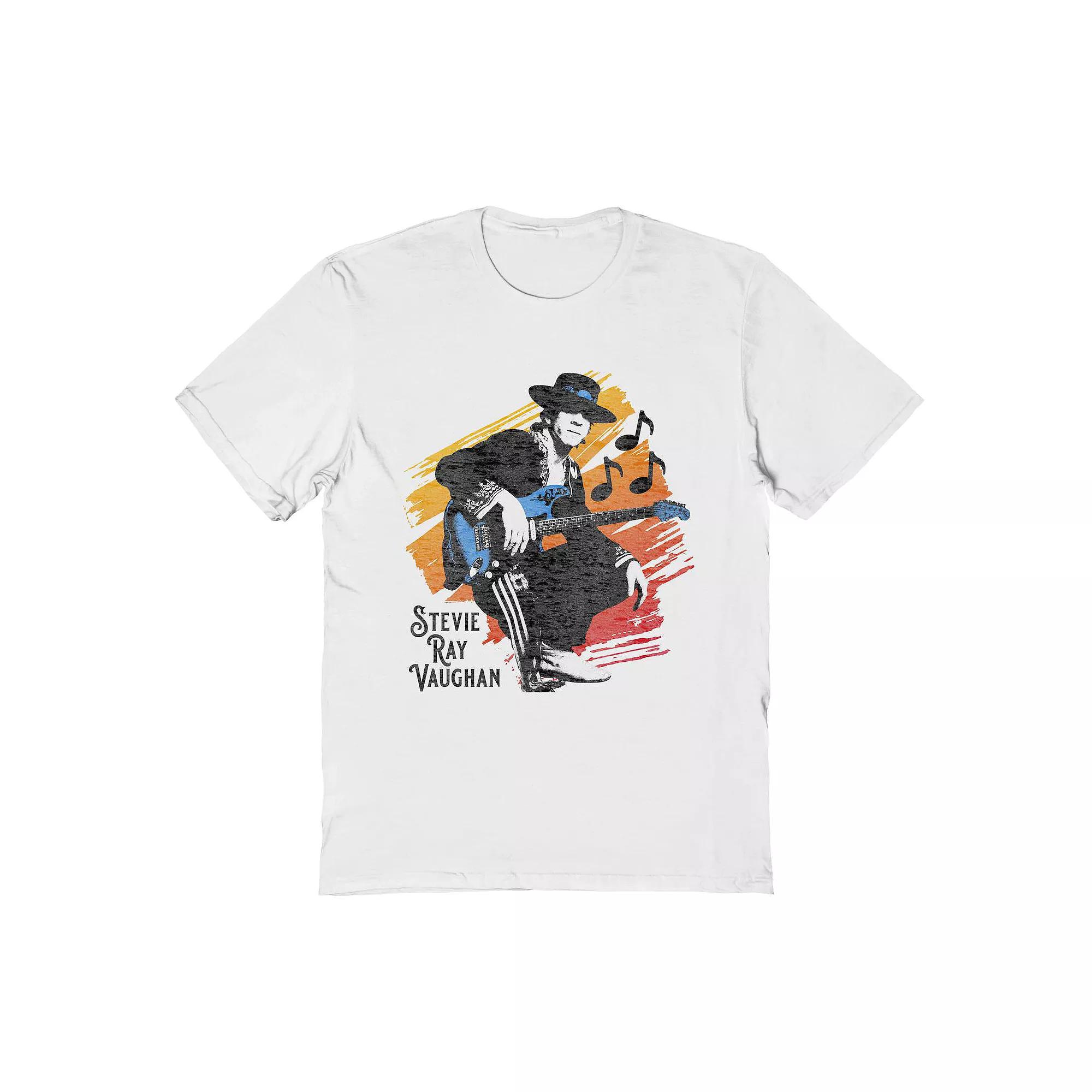 Men's Stevie Ray Vaughn Blue Strat Graphic Tee,  Product Image