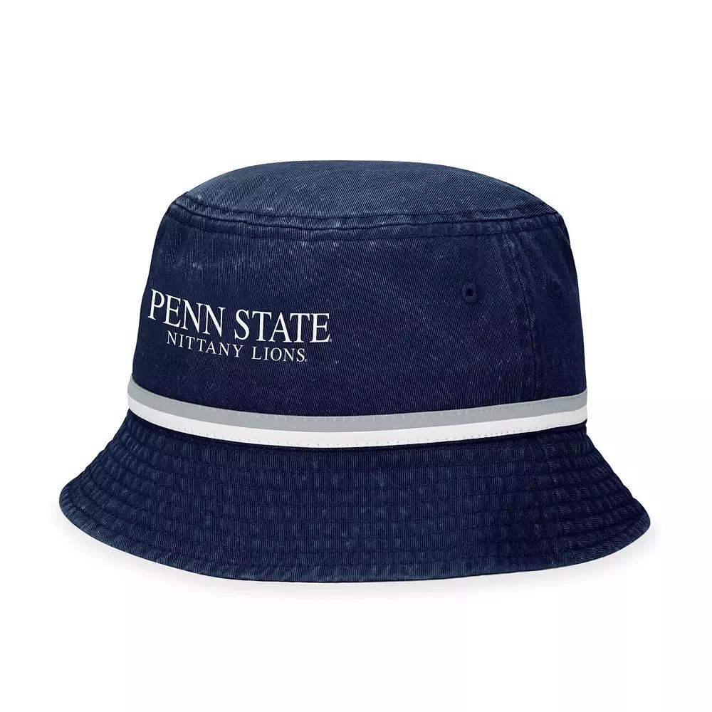 Men's Top of the World Navy Penn State Nittany Lions Ace Bucket Hat, Blue Product Image