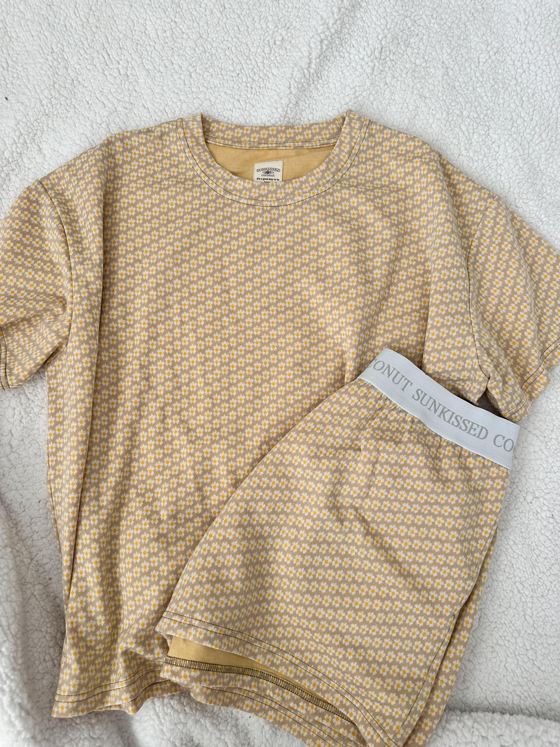 BoHo Floral Pajama Shorts Product Image