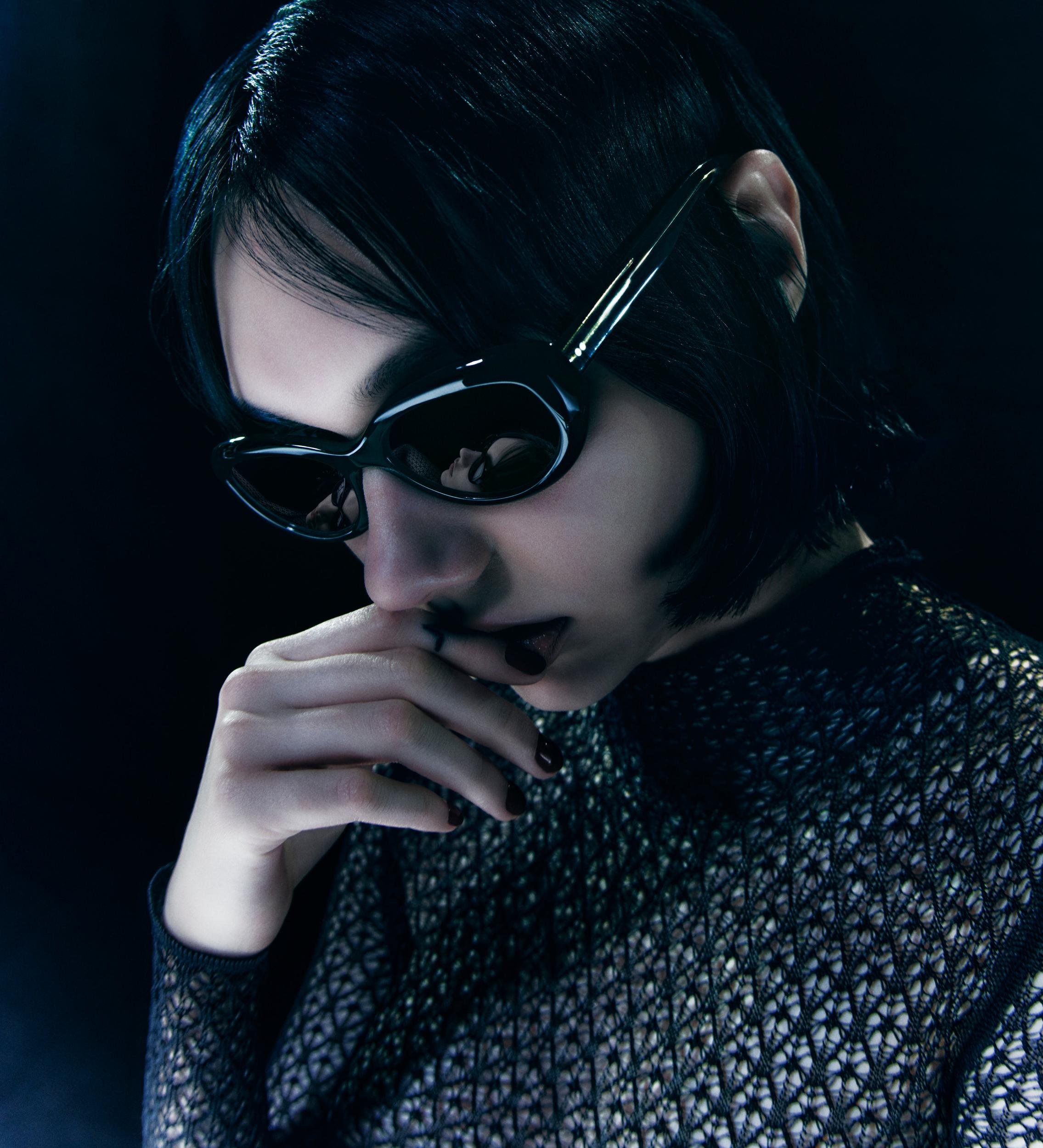 KHAITE x Oliver Peoples 1969C in Black Product Image