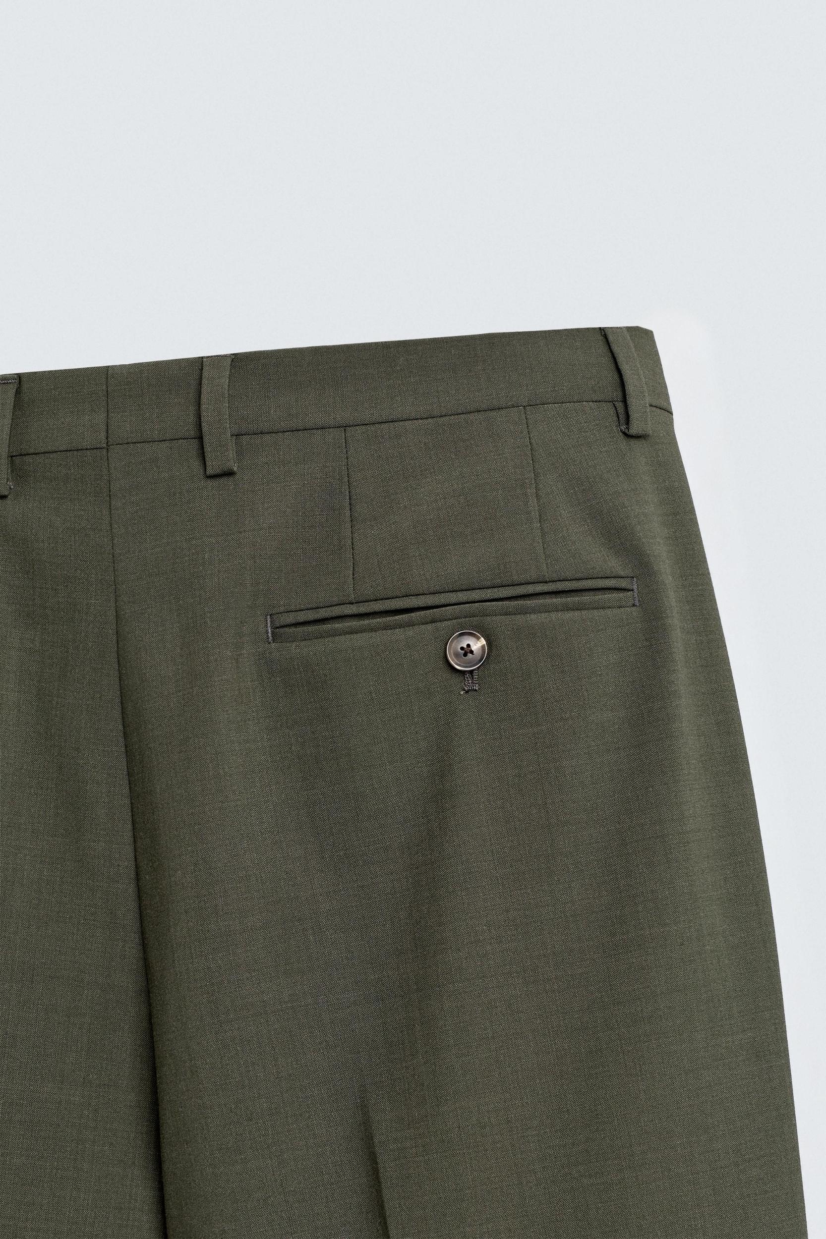WOOL SUIT PANTS Product Image