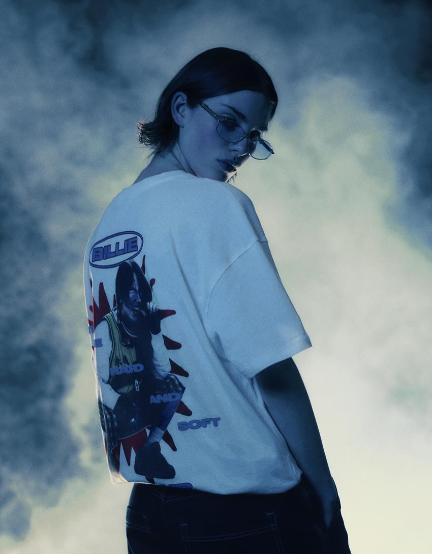 Short sleeve print T-shirt Product Image