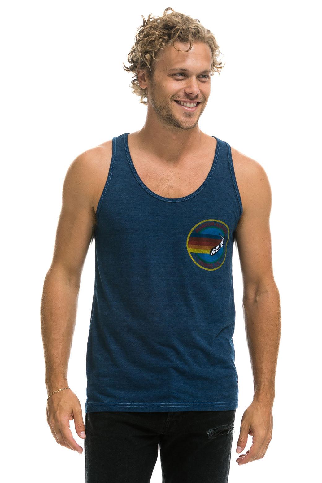 MEN'S AVIATOR NATION TANK - NAVY Male Product Image
