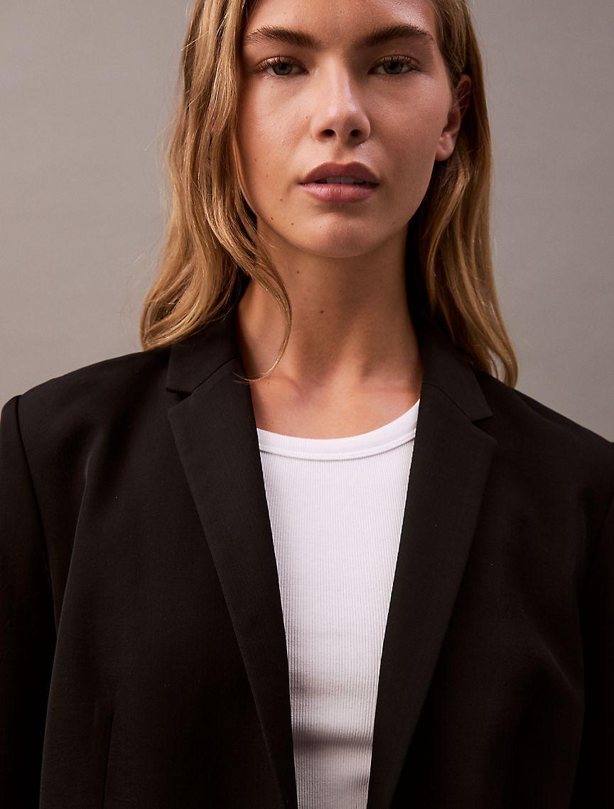 Tailored Rayon Blazer Product Image