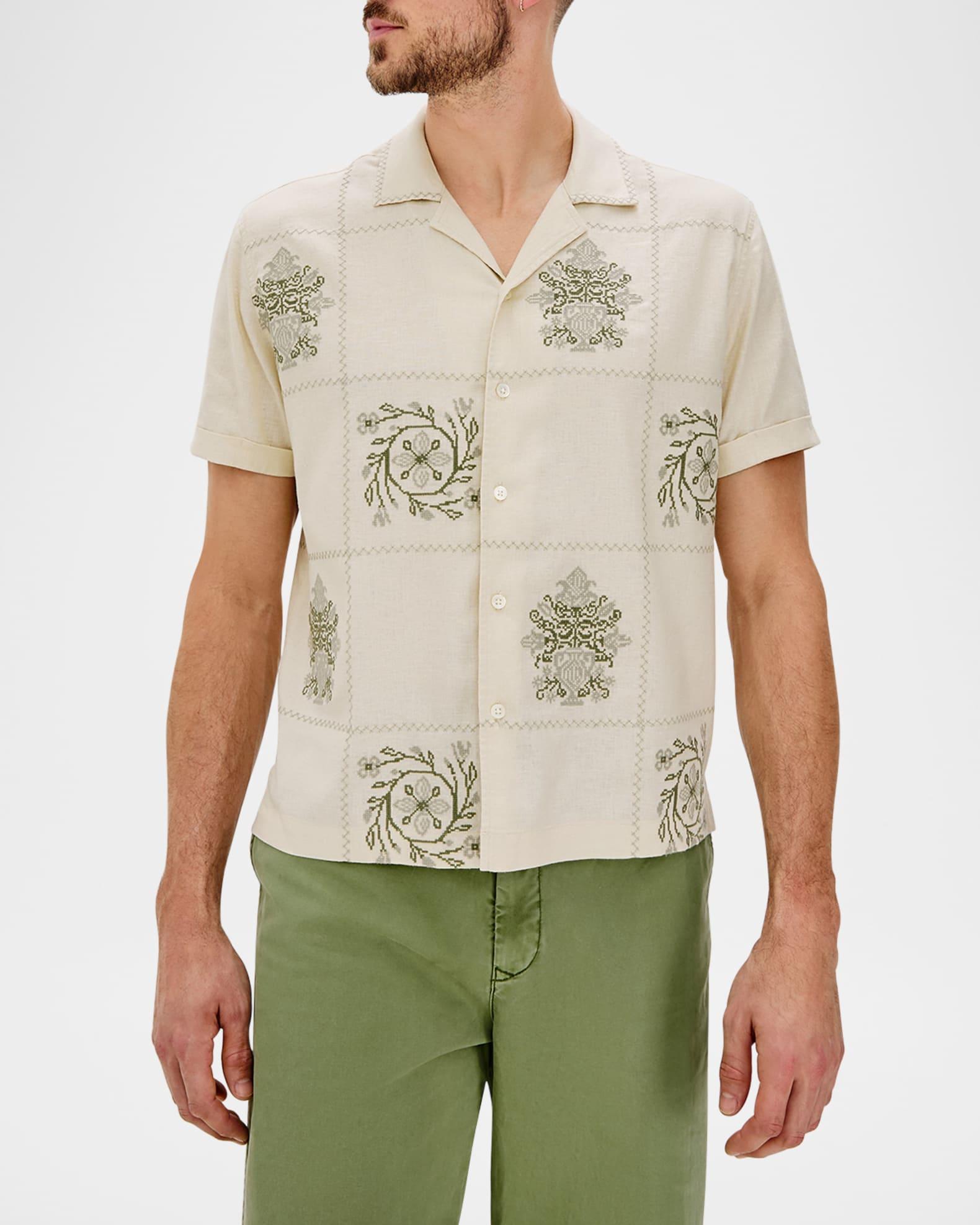 Men's Clairo Quilted Check Camp Shirt Product Image