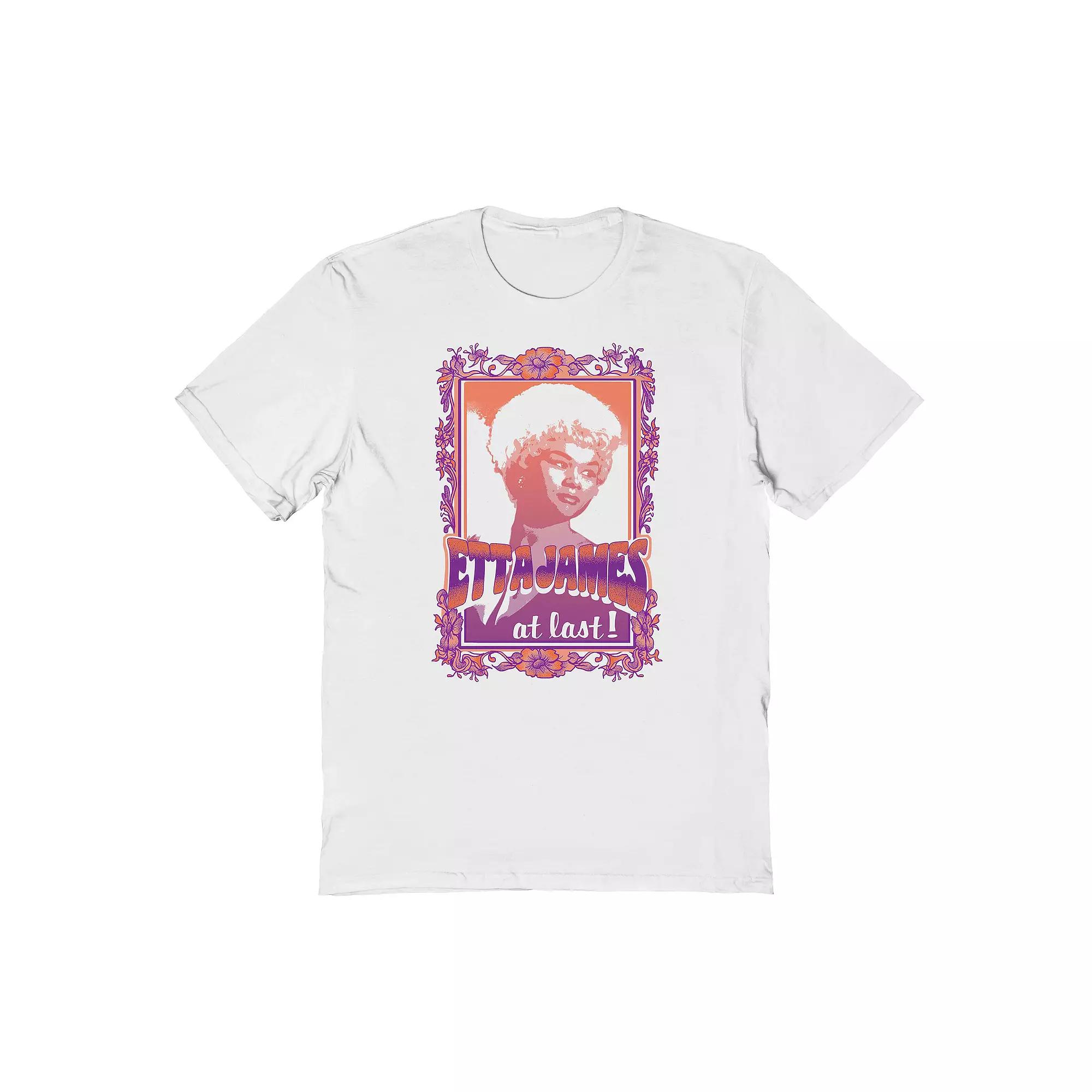 Men's Etta At Last Graphic Tee, Size: Medium, White Product Image