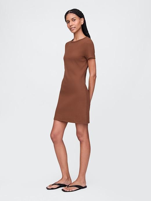 Rib Mini T-Shirt Dress Product Image