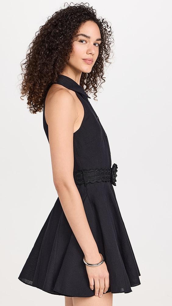 Hemant and Nandita Short Dress With Buckle Belt | Shopbop Product Image