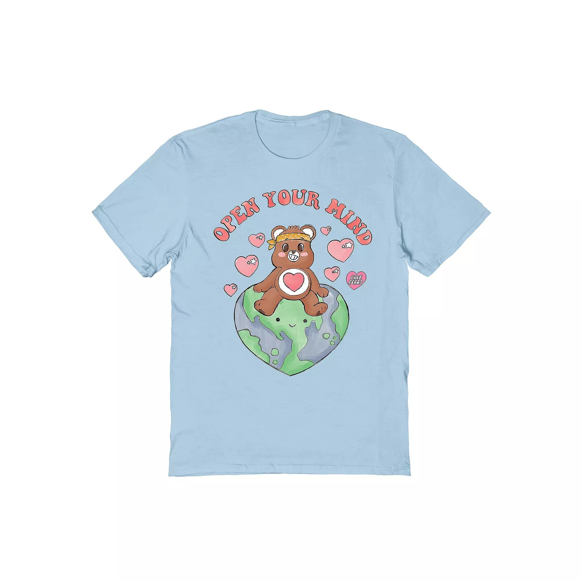 Men's Care Bear T-Shirt, Size: XXL, Light Blue Product Image