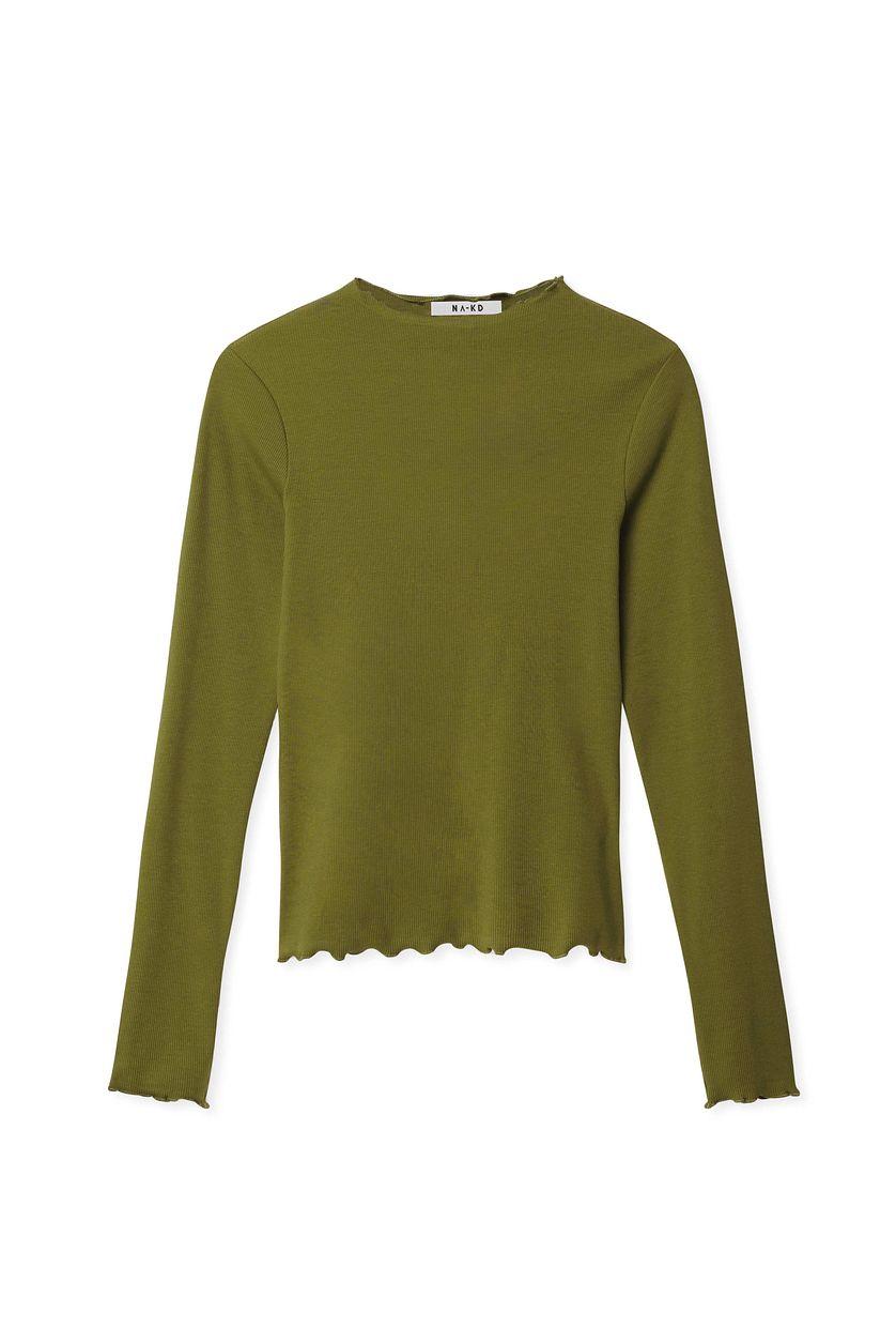 Babylock Ribbed Long Sleeve Top Product Image