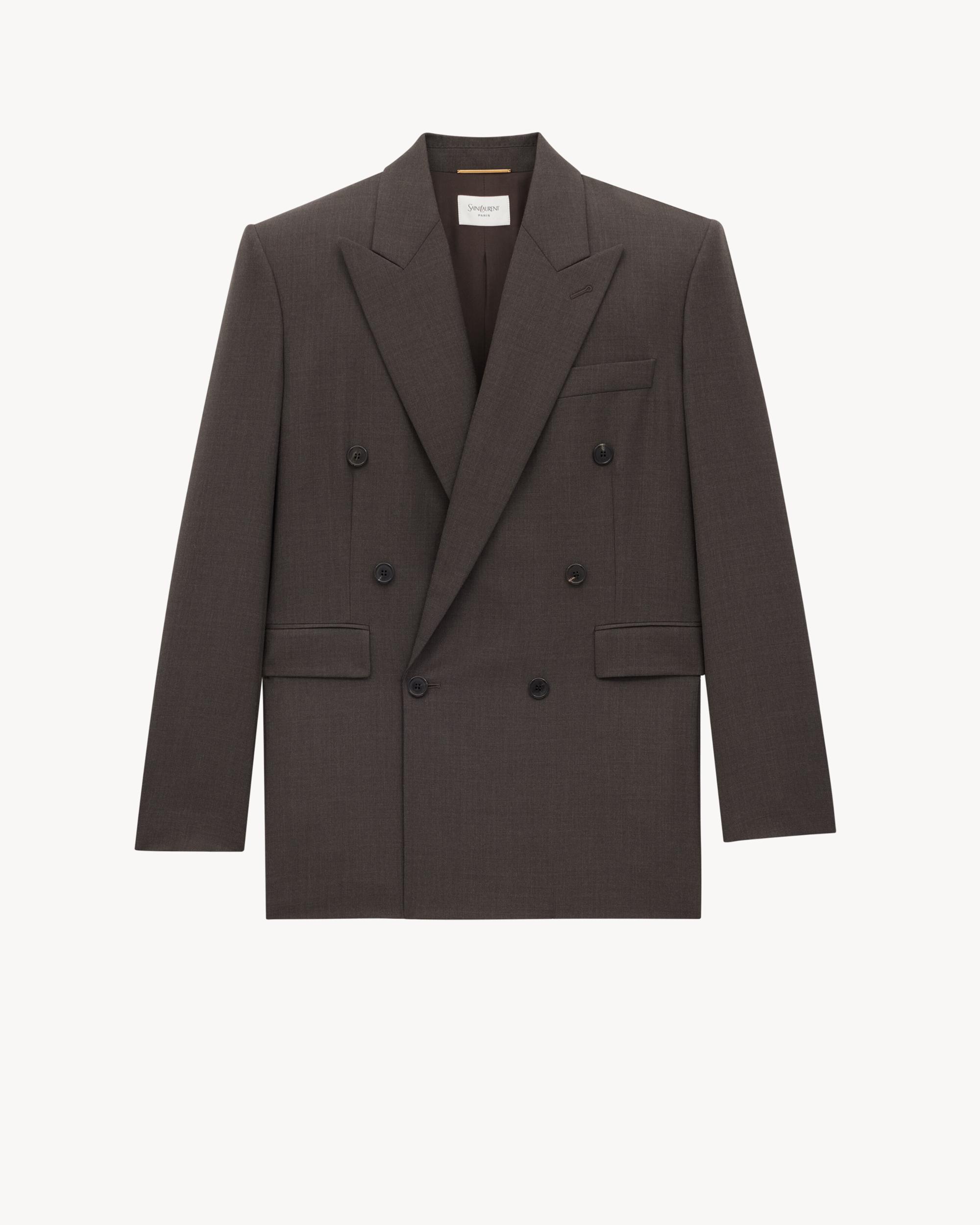 jacket in wool chiné Product Image