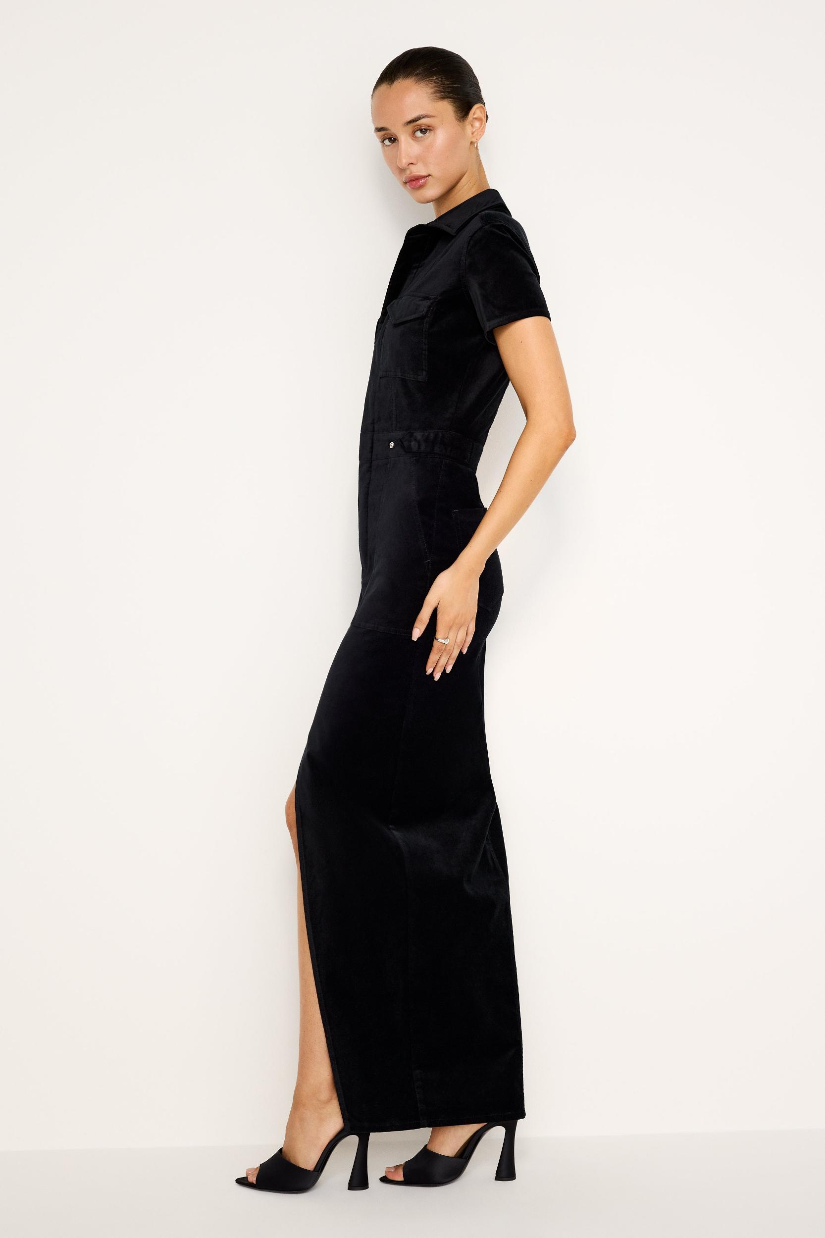 VELVET FIT FOR SUCCESS MAXI | BLACK001 Product Image
