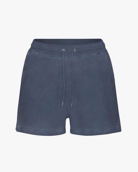 Women Organic Sweatshorts - Neptune Blue Product Image