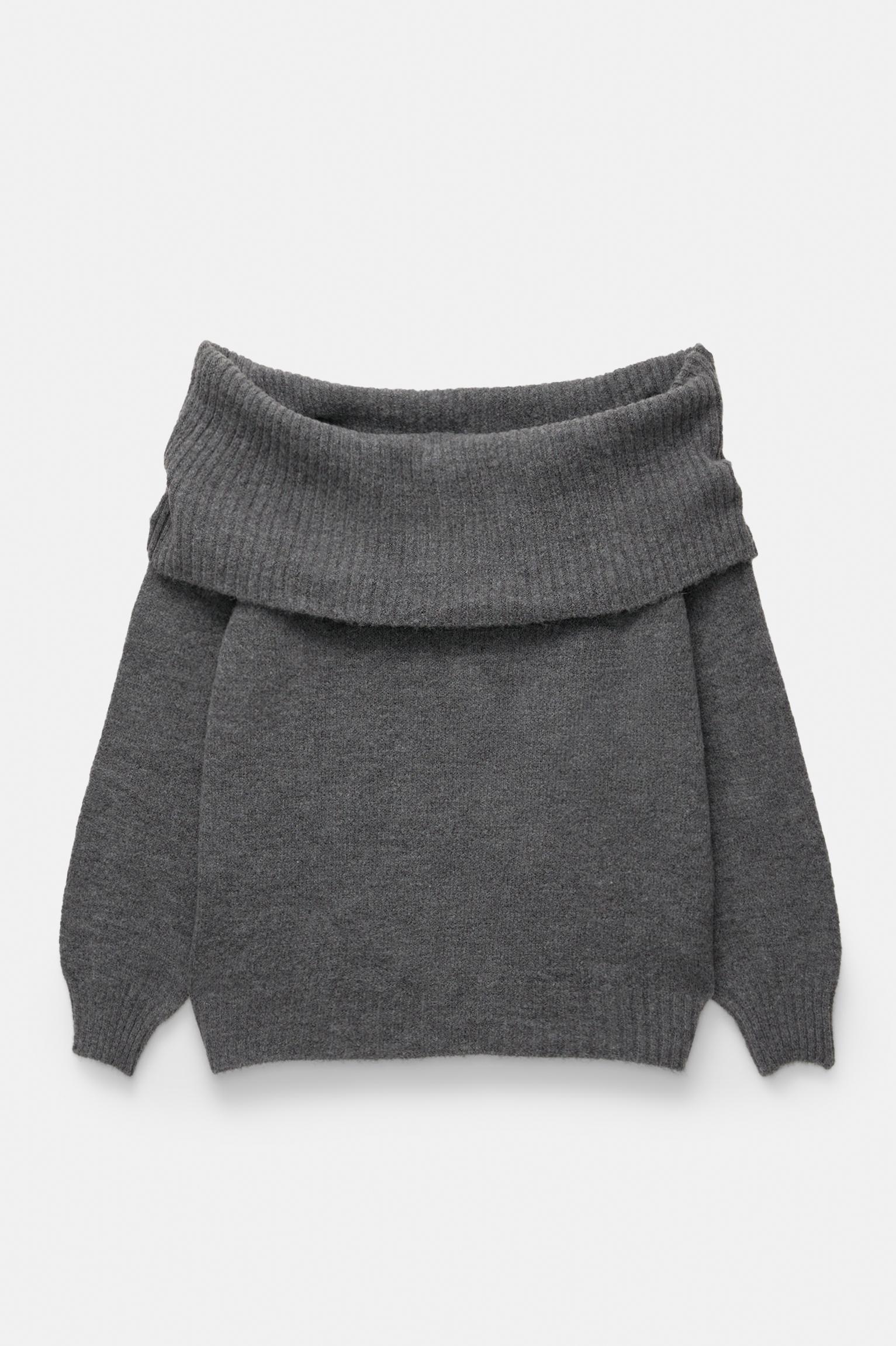 Soft touch Bardot sweater Product Image