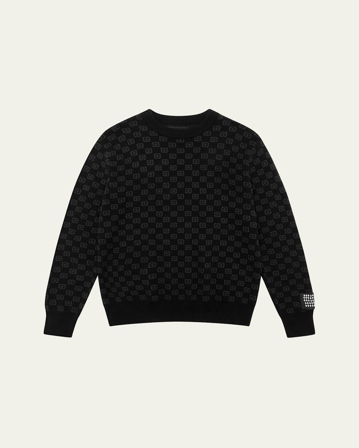Mens Box Knit Sweater Product Image