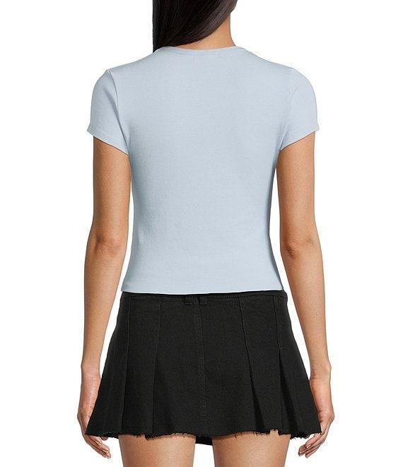 GB Short Sleeve Knit T-Shirt Product Image