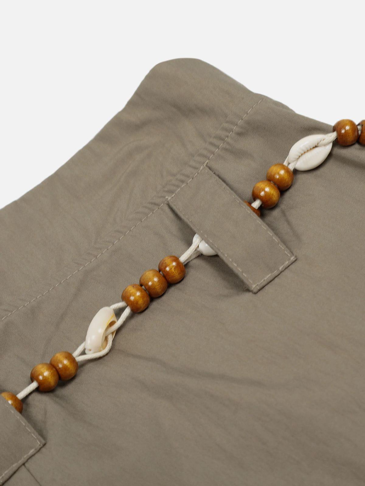 Aelfric Eden Bead Belt Wrinkle Pants Product Image