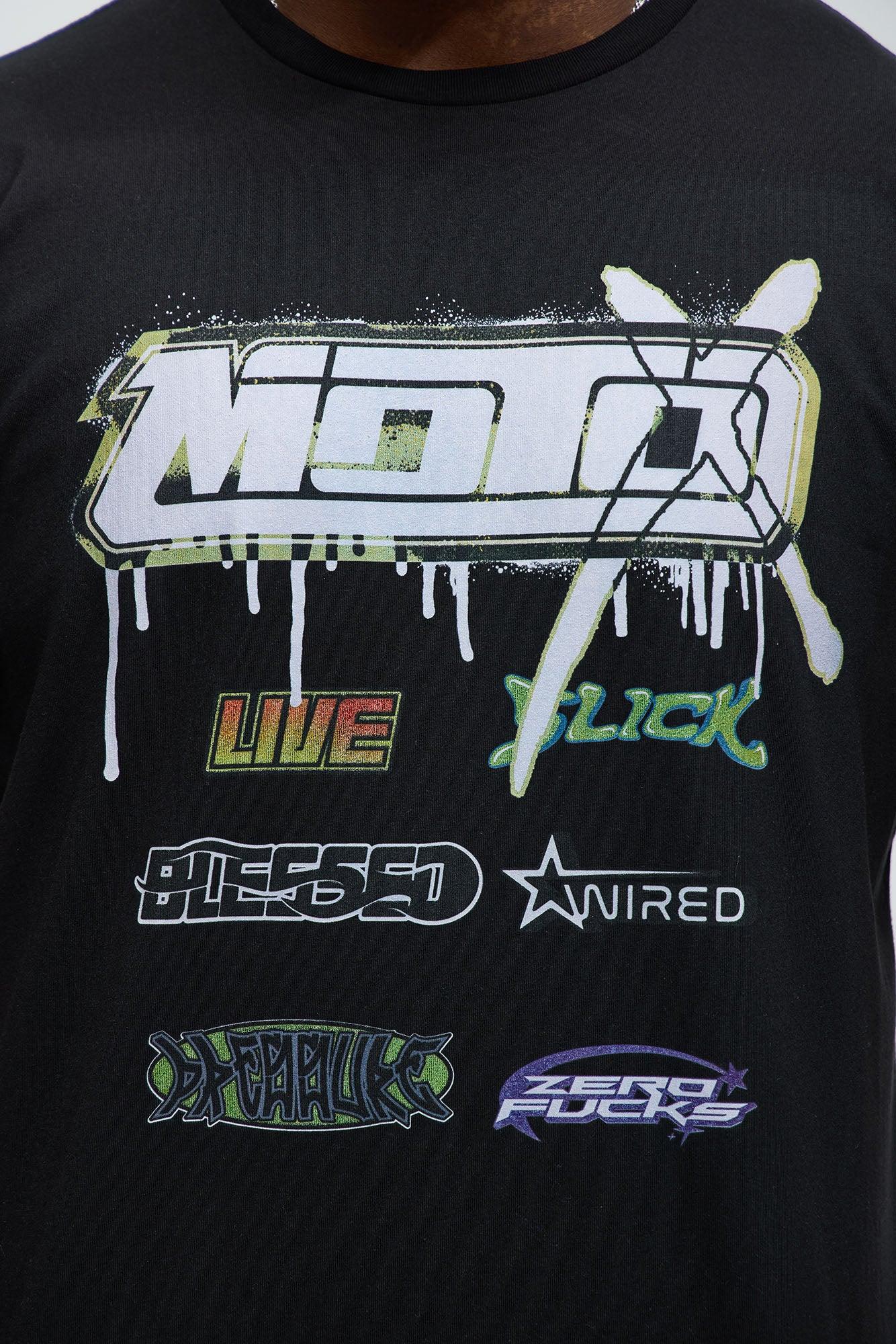 Moto X Short Sleeve Tee - Black Product Image