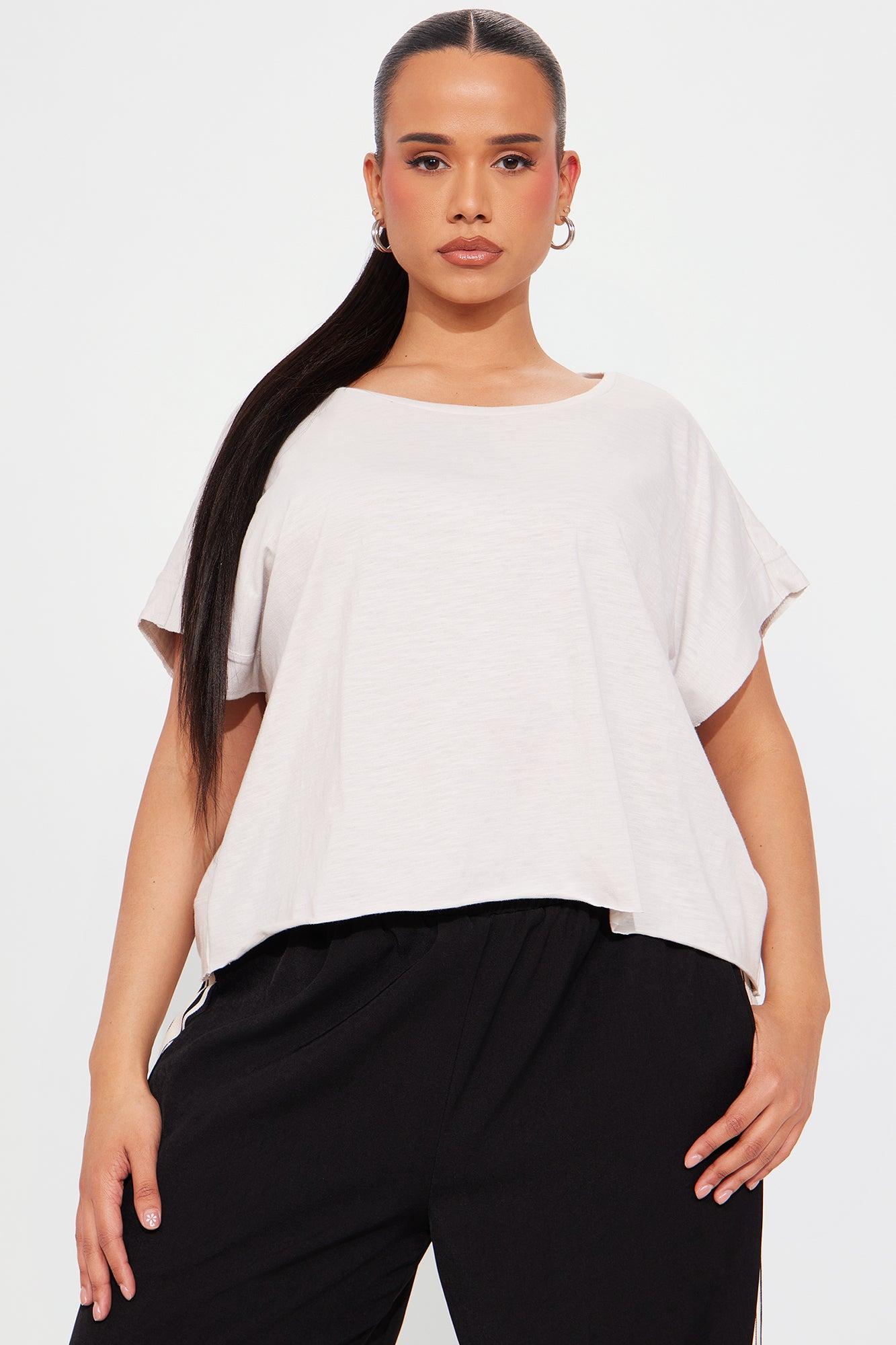 Everyday Active Slub Tee - Heather Grey Product Image