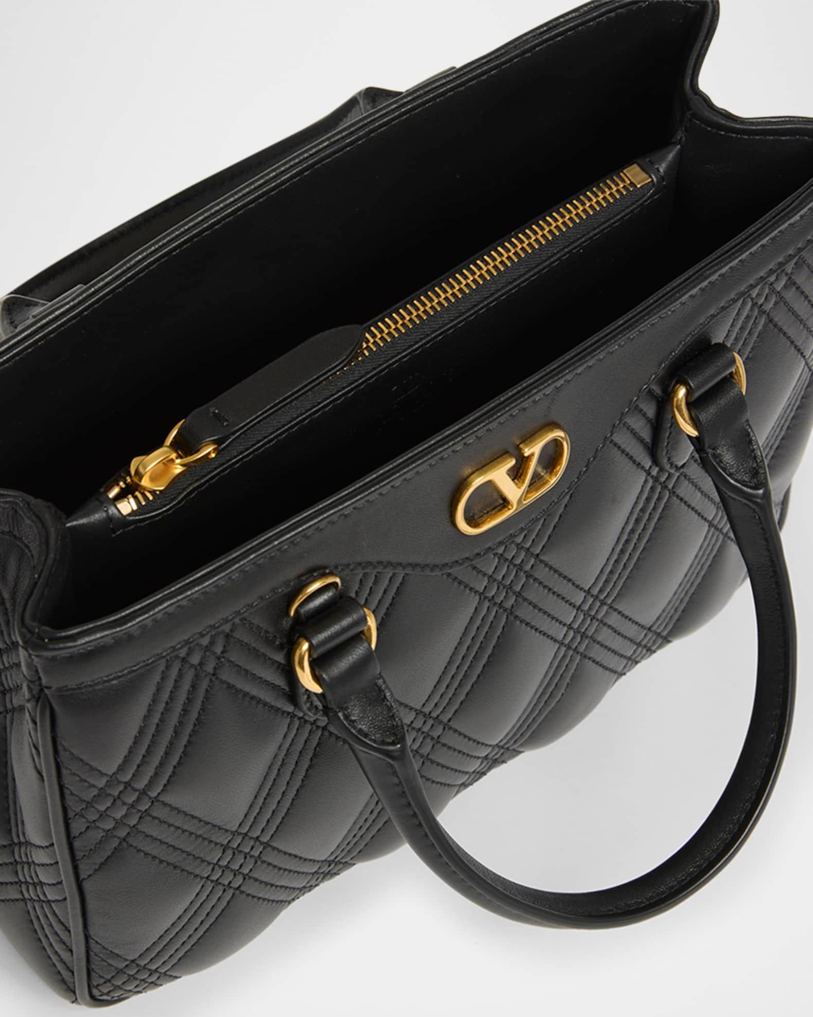 Quilted Leather Top-Handle Bag Product Image